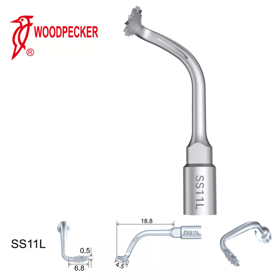 Woodpecker Ultrasonic Perio Bone Surgery Tips fit for Surgical Smart&Satelec Perio