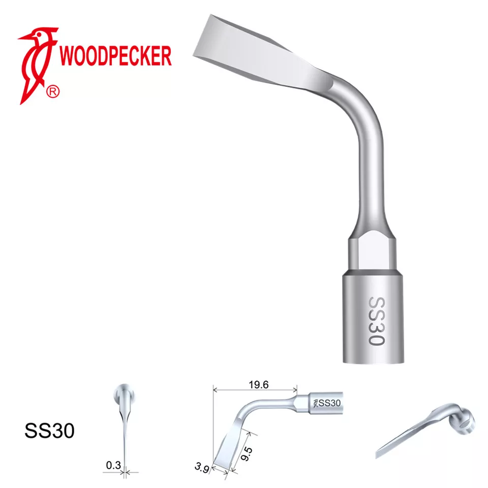 Woodpecker Ultrasonic Perio Bone Surgery Tips fit for Surgical Smart&Satelec Perio