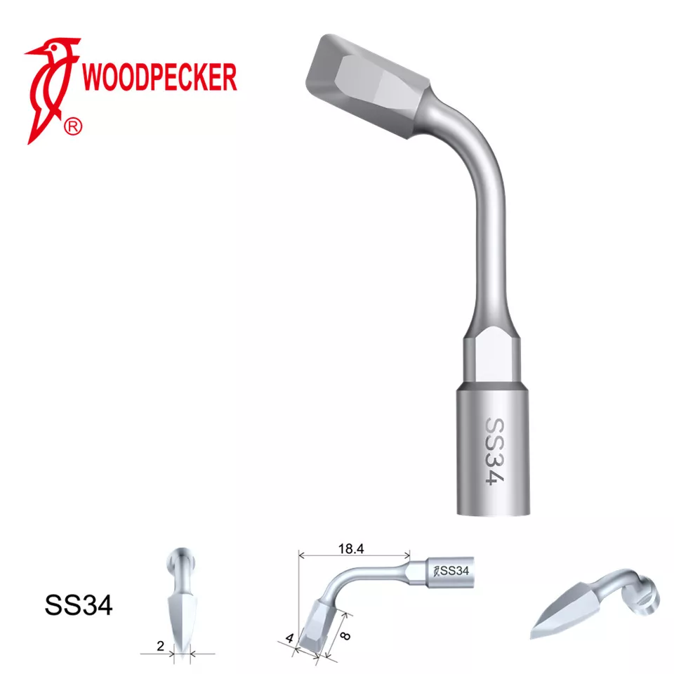 Woodpecker Ultrasonic Perio Bone Surgery Tips fit for Surgical Smart&Satelec Perio