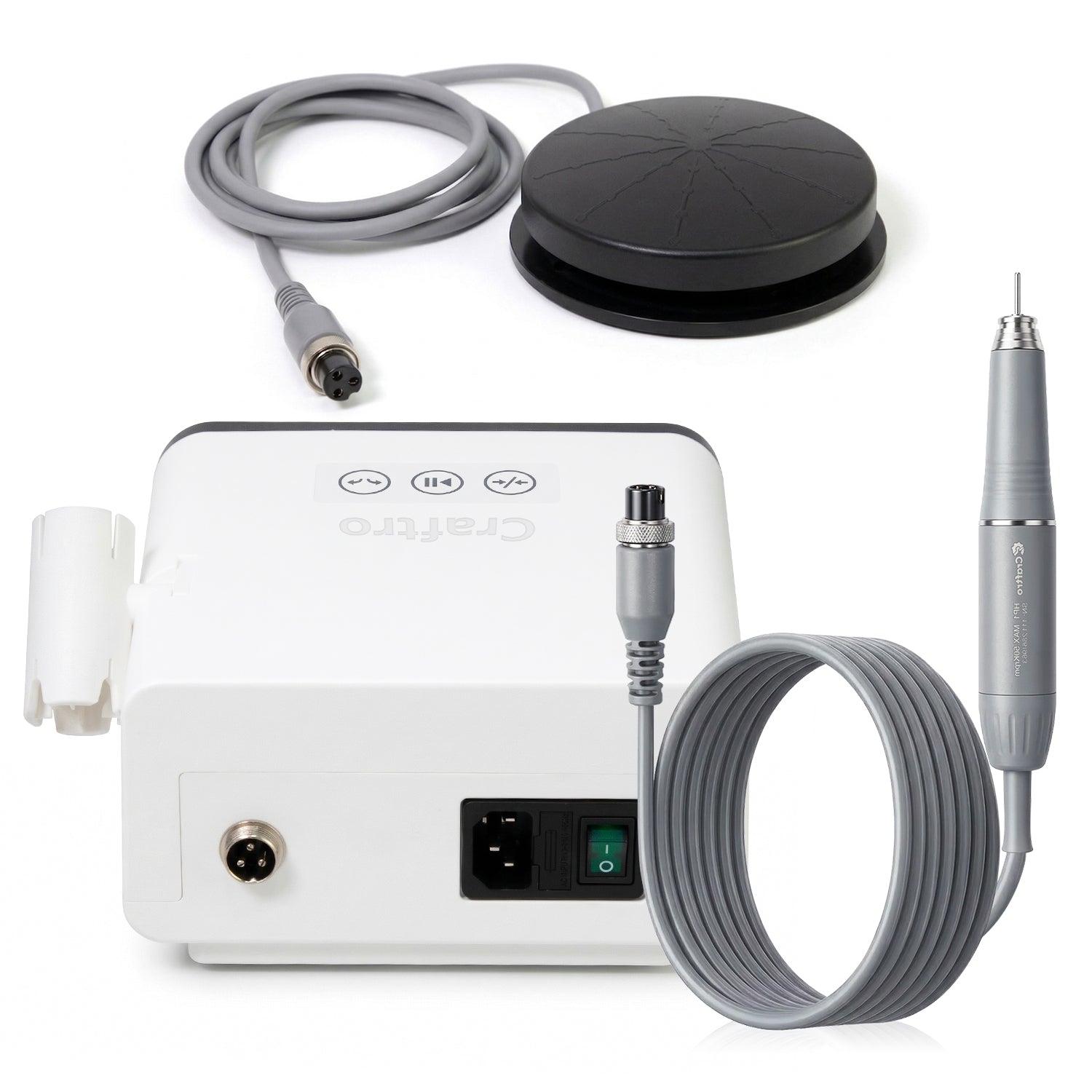 Craftro® VK-MM2 Desktop Brushless Dental Lab Micromotor Nail Drill Handpiece 50K/rpm