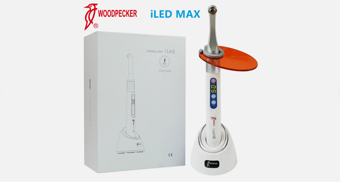 Woodpecker® iLED / Max Curing Light w/ 360° Rotating Head