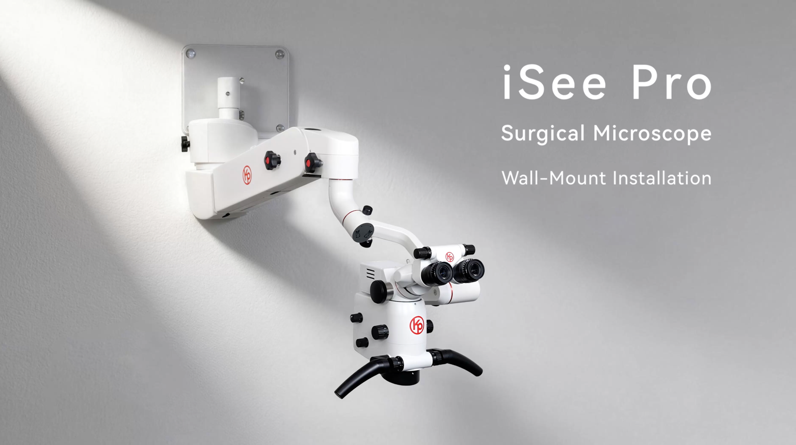 Woodpecker® KP iSee Pro Surgical Microscope with Integrated Camera & Mobile Stand
