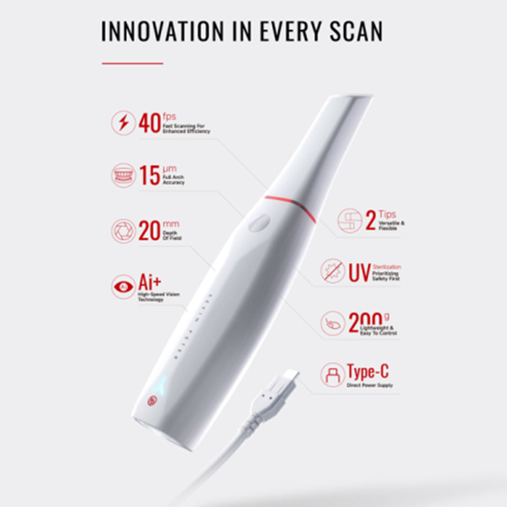 Woodpecker® KP Smile 2 Intraoral Scanner – Precision Digital Dentistry Workflow